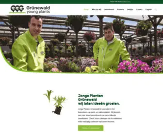 GGG-Gruenewald.com(GGG Grünewald b.v) Screenshot