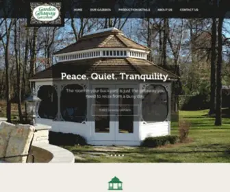 GGGazebos.com(Garden Getaway Gazebos) Screenshot