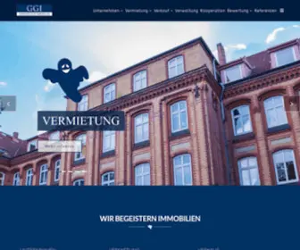 GGI-Hamburg.de(Gebrüder Geist Immobilien) Screenshot