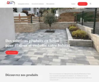 GGI-Produits-Beton.com(Béton et dérivés) Screenshot