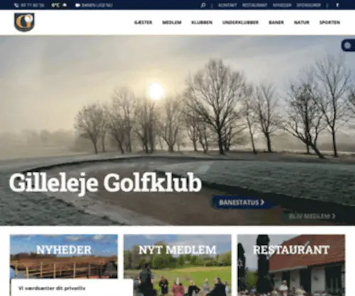 GGK.dk(Gilleleje Golfklub) Screenshot