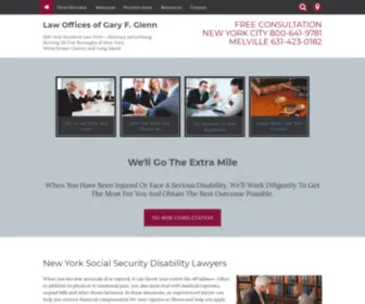 GGlegal.com(New York Social Security Disability Attorney) Screenshot