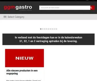 GGmgastro.com(Catering benodigheden) Screenshot