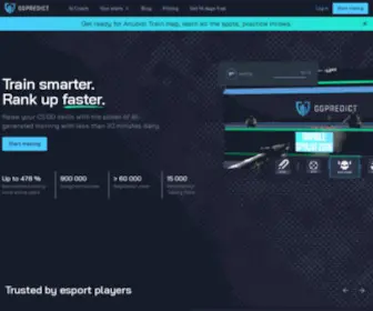 GGpredict.io(We see the world of esports from an analytical perspective) Screenshot