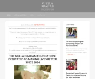 GGrahamfoundation.org(The Gisela Graham Foundation) Screenshot