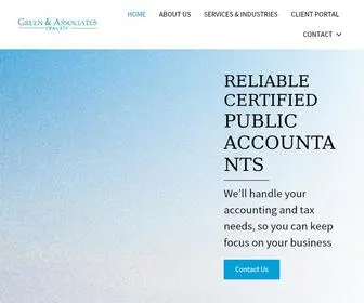 GGreencPas.com(Accounting and Tax Services) Screenshot