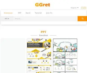 GGret.com(Professional ppt) Screenshot