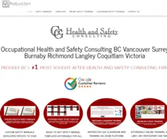 GGsafetyconsulting.com(Health and Safety Consultants I GG Safety Consulting Vancouver BC) Screenshot