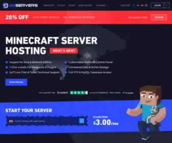 GGservers.net(Premium Minecraft Servers) Screenshot
