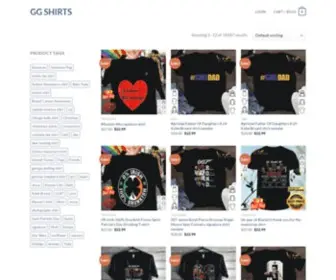 GGshirts.net(GG Shirts) Screenshot