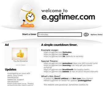 GGtimer.com(A simple countdown timer) Screenshot