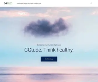 GGtude.com(Digital mental wellness for a rapidly changing world) Screenshot