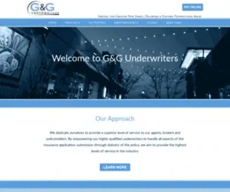 GGund.com(G&G Underwriters) Screenshot