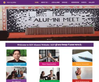 GGvalumni.in(ALUMNI OF GURU GHASIDAS VISHWAVIDYALAYA) Screenshot