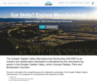 GGVMP.org(Greater Gallatin Valley Manufacturing Partnership) Screenshot