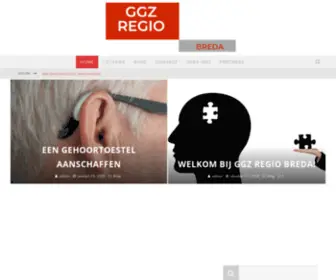 GGzregiobreda.nl(GGZ Regio Breda) Screenshot