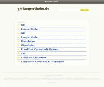 GH-Lampertheim.de(Gh Lampertheim) Screenshot