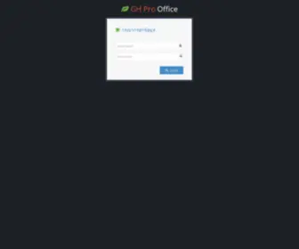 GH-Product.com(User login page) Screenshot