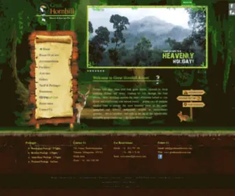 GH-Resorts.com(Great Hornbill Resort) Screenshot