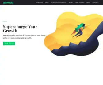 Ghaas.xyz(Premier Digital & Growth Marketing Agency in India) Screenshot
