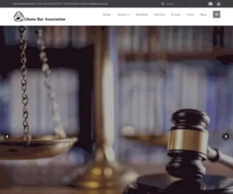 Ghanabar.org(Ghana Bar Association) Screenshot