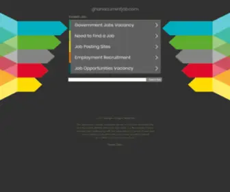 Ghanacurrentjob.com(ghanacurrentjob) Screenshot