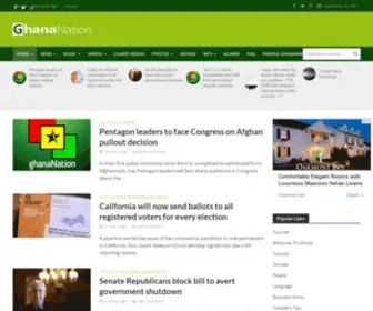 Ghanagrio.com(GhanaNation) Screenshot