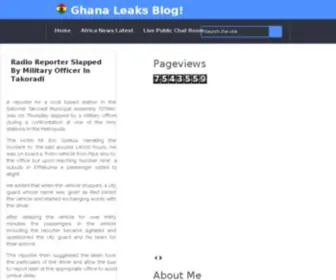 Ghanaleaksblog.com(Ghana Leaks) Screenshot