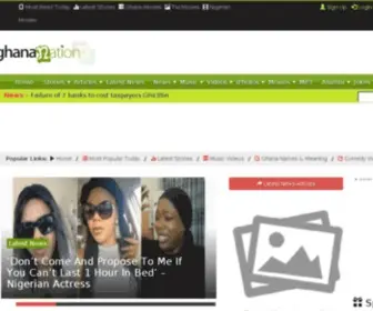 Ghananation.com(Ghana) Screenshot