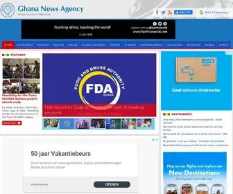 Ghananewsagency.org(Ghana News Agency) Screenshot