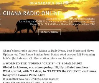 Ghanaradio.online(Ghana Live Radio Online) Screenshot