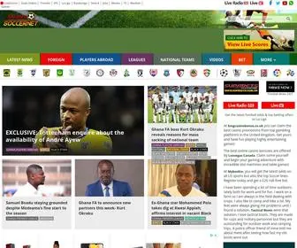 Ghanasoccernet.com Screenshot