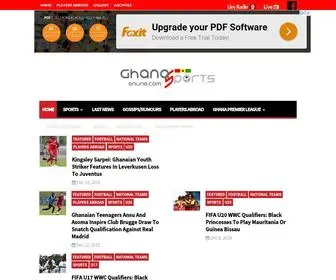 Ghanasportsonline.com(Ghana Sports Online) Screenshot