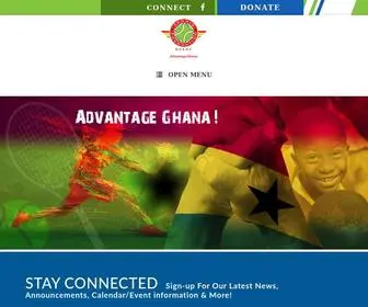 Ghanatennis.org(Tennis Foundation Ghana) Screenshot