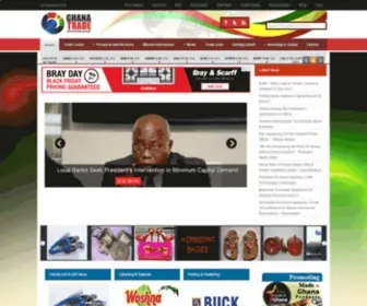 Ghanatrade.com.gh(Ghana Trade) Screenshot