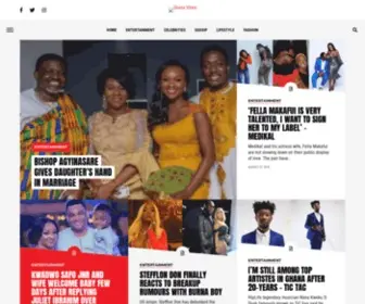 Ghanavibes.com(Celebrity Gossip) Screenshot