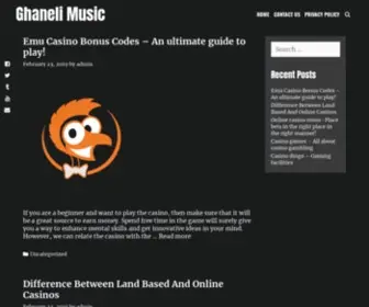 Ghaneli.net(Arabic Music) Screenshot