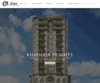 Ghanibuilders.com(Building a better tomorrow) Screenshot