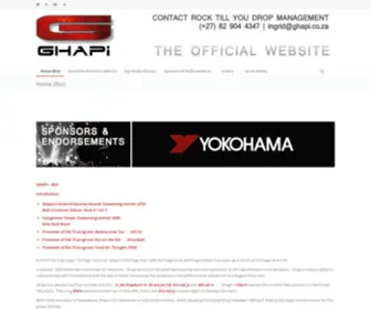 Ghapi.co.za(Ghapi Music My title) Screenshot