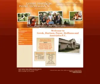 Ghapsych.com(Gersh, Hartson, Payne, Hoffman and Associates P.C) Screenshot