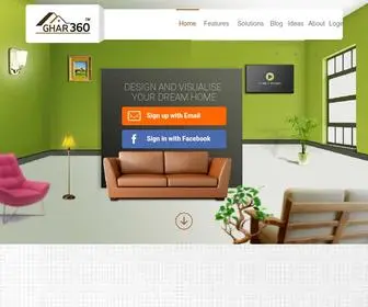 Ghar360.com(Design and Visualize Your Dream Home For Free) Screenshot