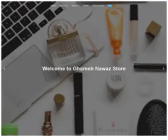 GhareebnawazStore.com(A Stop Shop of Cosmetics) Screenshot