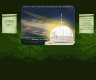 Gharibnawaz.com(The Great Sufi Saint HAZRAT KHWAJA MOINUDDIN HASAN CHISHTY (R.A)) Screenshot