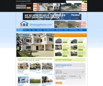 Gharjaggabazar.com(Real estate nepal) Screenshot