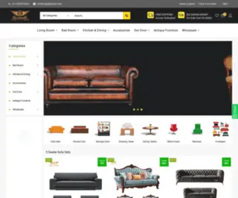 Gharnish.com(Wholesale Furniture Store in Hyderabad) Screenshot