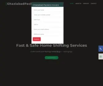 Ghaziabadpackersmovers.com(Packers and Movers Services) Screenshot