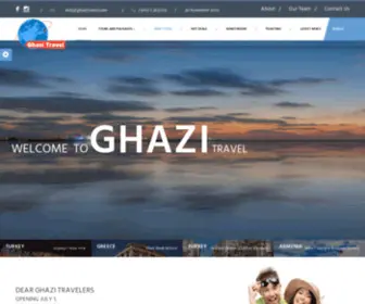 Ghazitravel.com(Ghazi Travel) Screenshot