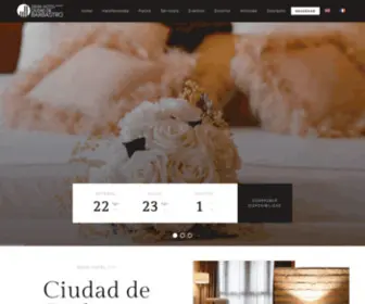 Ghbarbastro.com(Gran Hotel Ciudad de Barbastro) Screenshot