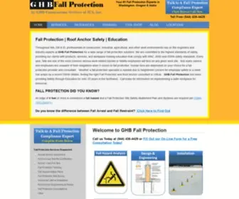 GHbfallprotection.com(Fall Protection Experts) Screenshot