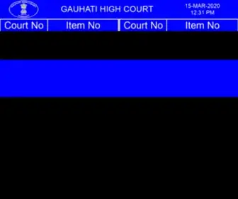 GHCDisplay.in(Guwahati High Court) Screenshot